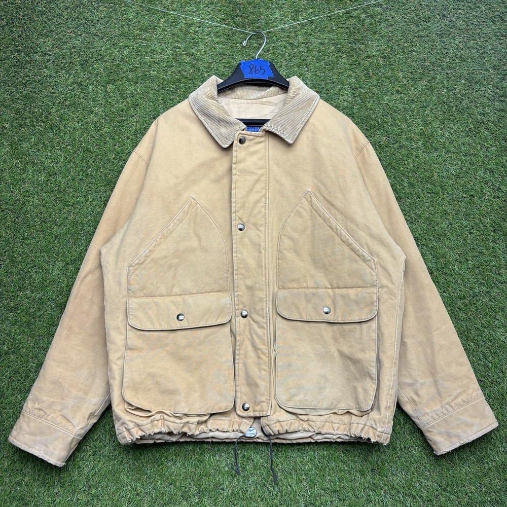 Vintage Pendleton Outdoors Man Jacket Mens XL Workwear Thinsulate USA Made